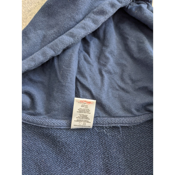 Vintage Y2K Christian Audigier Ed Hardy Full Zip Hoodie Sweater Blue Womens S - Picture 7 of 11